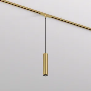 Viseča tirna svetilka SPOT 8W 3000K 48V medenina SHINE (DK/EU-5744-SB)