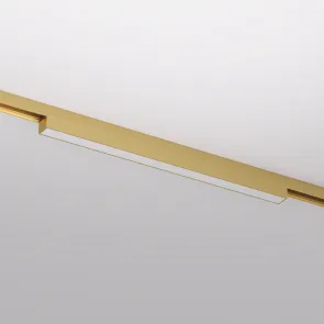Linear track light LINEAR 12W 3000K 48V satin brass SHINE (DK/EU-5751-SB)