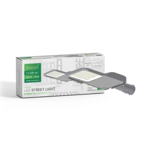 GREEN TECH LED ulična svetilka. Green Tech 100W, 13000lm, Philips LED, 3 CCT 3000K-4000K-6000K - S10B-100W