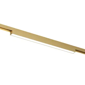 Linear track light LINEAR 12W 3000K 48V satin brass SHINE (DK/EU-5751-SB)