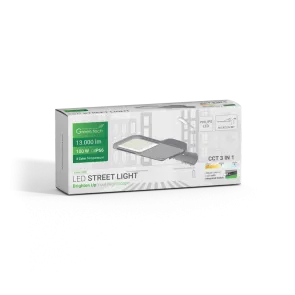 GREEN TECH LED ulična svetilka. Green Tech 100W, 13000lm, Philips LED, 3 CCT 3000K-4000K-6000K - S10B-100W