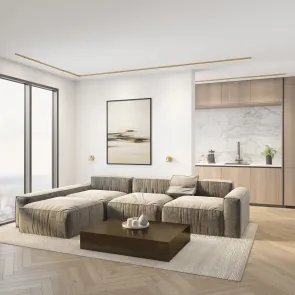 Linear track light LINEAR 12W 3000K 48V satin brass SHINE (DK/EU-5751-SB)