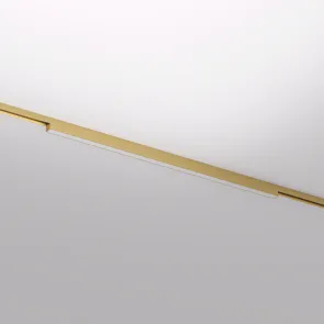 Linear track light LINEAR 24W 3000K 48V satin brass SHINE (DK/EU-5752-SB)