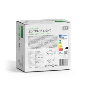 GREEN TECH LED tirna svetilka Green Tech 10W, 3 CCT, bela barva - L068-10W-3CCT-WH