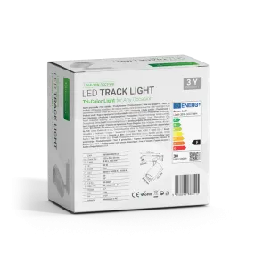 GREEN TECH LED Track Light Green Tech 30W, 3 CCT, white color - L068-30W-3CCT-WH