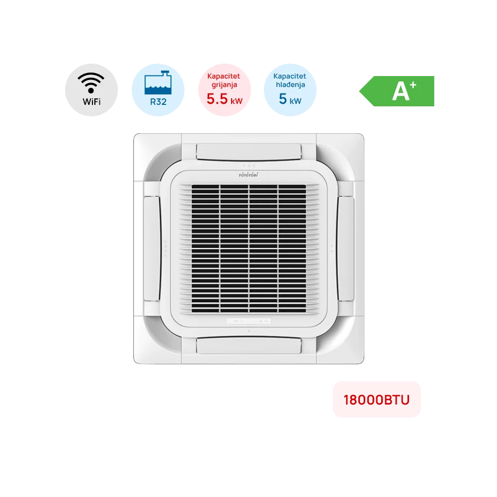 TOYOTOMI Multi split TOYOTOMI notranja stropna enota 5,0kW - MULR32-E18EWCA