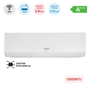 TOYOTOMI Air Conditioner TOYOTOMI Erai 335W 3.5kW A+++, ALL DC Inverter, – 25°C ~ 50°C, HEPA 3+ - CTN/CTG-335W