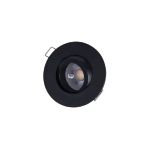 GREEN TECH LED Bulb Housing Green Tech, GU10, IP65, black color, 85 mm - DWC-R1B