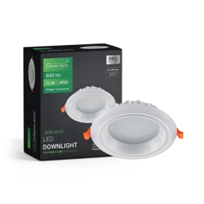 GREEN TECH LED svetilka Green Tech 12W, 3 CCT, okrogla - DW-R03-12W-3CCT