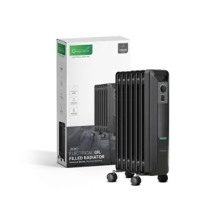 GREEN TECH Oil Radiator Green Tech 1500W, electric - GH-80-7