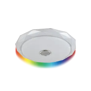LUMERA LED plafonjera + zvočnik Lumera Lighting, 24W, RGB + nastavljiva, 39 cm - MELODY