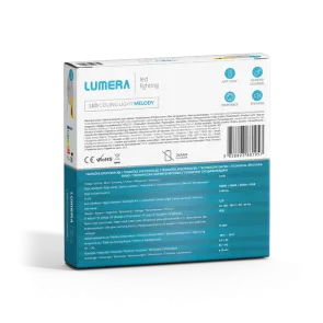 LUMERA LED plafonjera + zvočnik Lumera Lighting, 24W, RGB + nastavljiva, 39 cm - MELODY