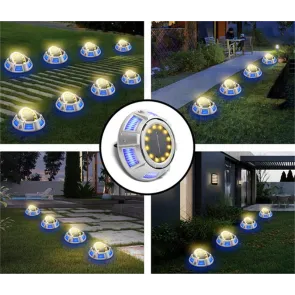 LUMERA LED solar lamp Lumera Lighting, 3000K + blue, IP44 - SLS-P6307