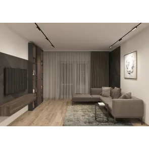 LED tračna svetilka. Osnovna LED svetilka za tirnični sistem. Pametna šinska LED svetilka