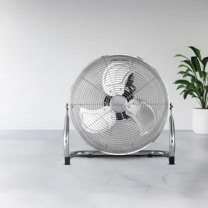 GREEN TECH Talni ventilator Green Tech 120W, 18", bakreni motor, krom barva - FE-45A1