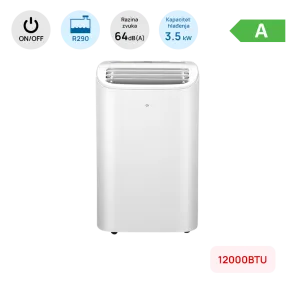 Chigo Portable Air Conditioner Chigo 12000BTU, 3.5kW, A, R290, white - YAC-12CHPB/PD1