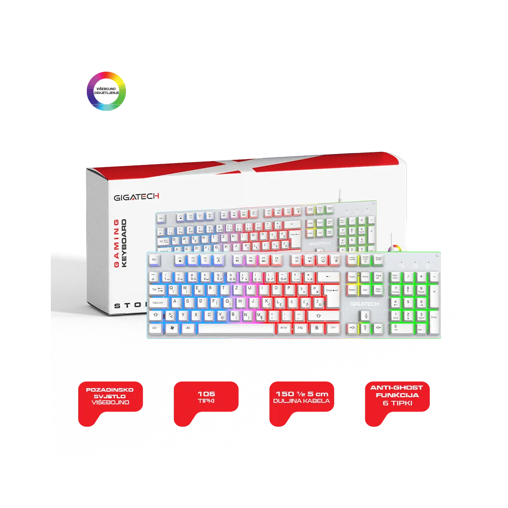 GIGATECH Gigatech STORM gaming keyboard