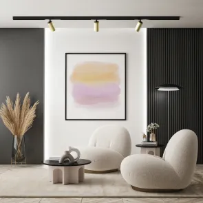 LED tračna svetilka. Vrtljiva LED svetilka za tirnični sistem. Pametna šinska LED svetilka