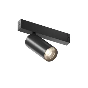 LED strip light. Rotary LED light for track system. Smart rail-mounted LED light