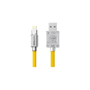 TRANSFORMERS USB to lightning cable Transformers TF-A02, 1.5m, yellow - TF-A02-YL