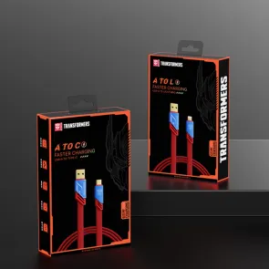 TRANSFORMERS USB na C kabel Transformers TF-A08, 1.5m, modri - TF-A08-BL