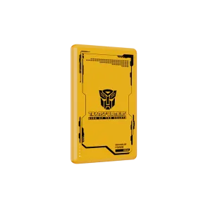 TRANSFORMERS Power Bank 5000 mAh in Brezžični Polnilec 10W Transformers TF-D01, Rumena - TF-D01-YL