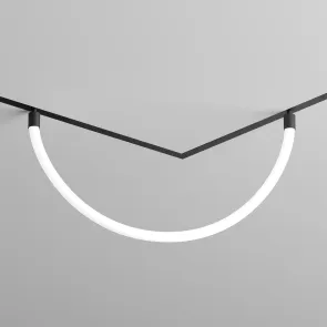 LED strip light. Flexible LED light for track system. Smart rail-mounted LED light