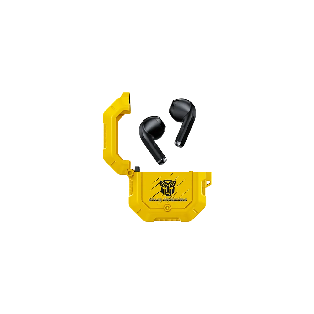 TRANSFORMERS Headphones Transformers TF-T12 wireless, yellow - TF-T12-YL