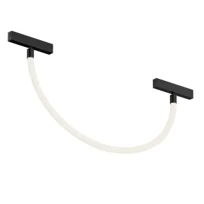 LED strip light. Flexible LED light for track system. Smart rail-mounted LED light