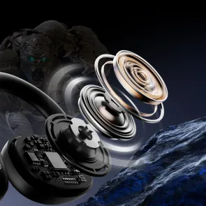 TRANSFORMERS Slušalke Transformers TF-T18 brezžične, sive - TF-T18-GR