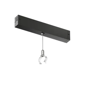 Pripomoček za LED tirnični sistem – funkcionalna pametna razsvetljava, črna-DK/EU-8064-BK