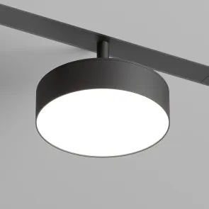 LED strip light. Rotary LED light for track system. Smart rail-mounted LED light, 16W, 1350 lm, 3000K–6000K, black DK/EU-8070-BK