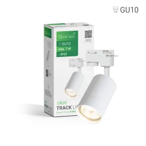 GREEN TECH Track Light Green Tech, GU10, IP20, white - L200-WH