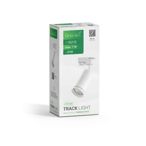 GREEN TECH Track Light Green Tech, GU10, IP20, white - L194-WH