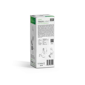 GREEN TECH Šinska svjetiljka Green Tech, GU10, IP20, bela - L300-WH