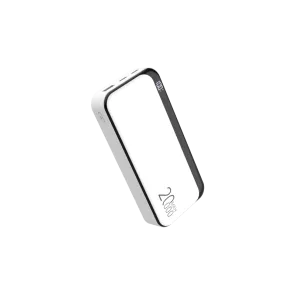 GIGATECH Power Bank Gigatech 20000 mAh, USB and C Outputs, White - TX20000-WH