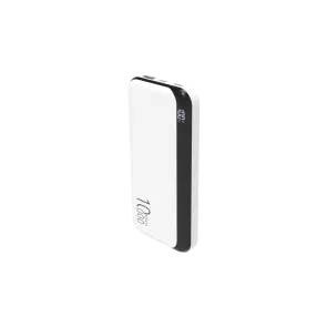 GIGATECH Power Bank Gigatech 10000 mAh, USB and C Outputs, White - TX10000-WH