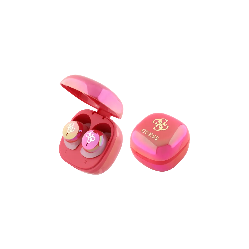 Guess Headphones Guess wireless, fuchsia color - GUTWSJ144ESF