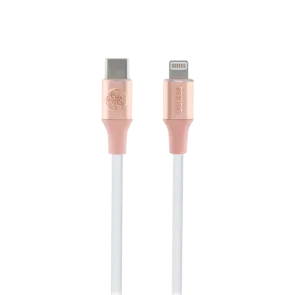 Guess C to lightning cable Guess 1.5m, pink - GUCLLALRGDP