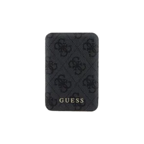 Guess Power Bank Guess 5000 mAh, MagSafe združljiv, črn - GUPB5FP4EMGK