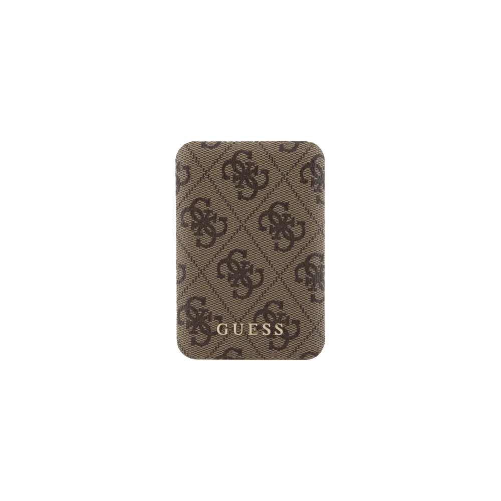 Guess Power Bank Guess 5000 mAh, MagSafe združljiv, rjav - GUPB5FP4EMGW