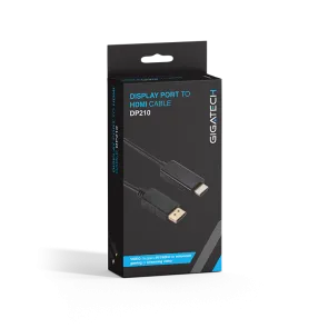 GIGATECH Cable Gigatech Display Port to HDMI 2m, 4K - DP210