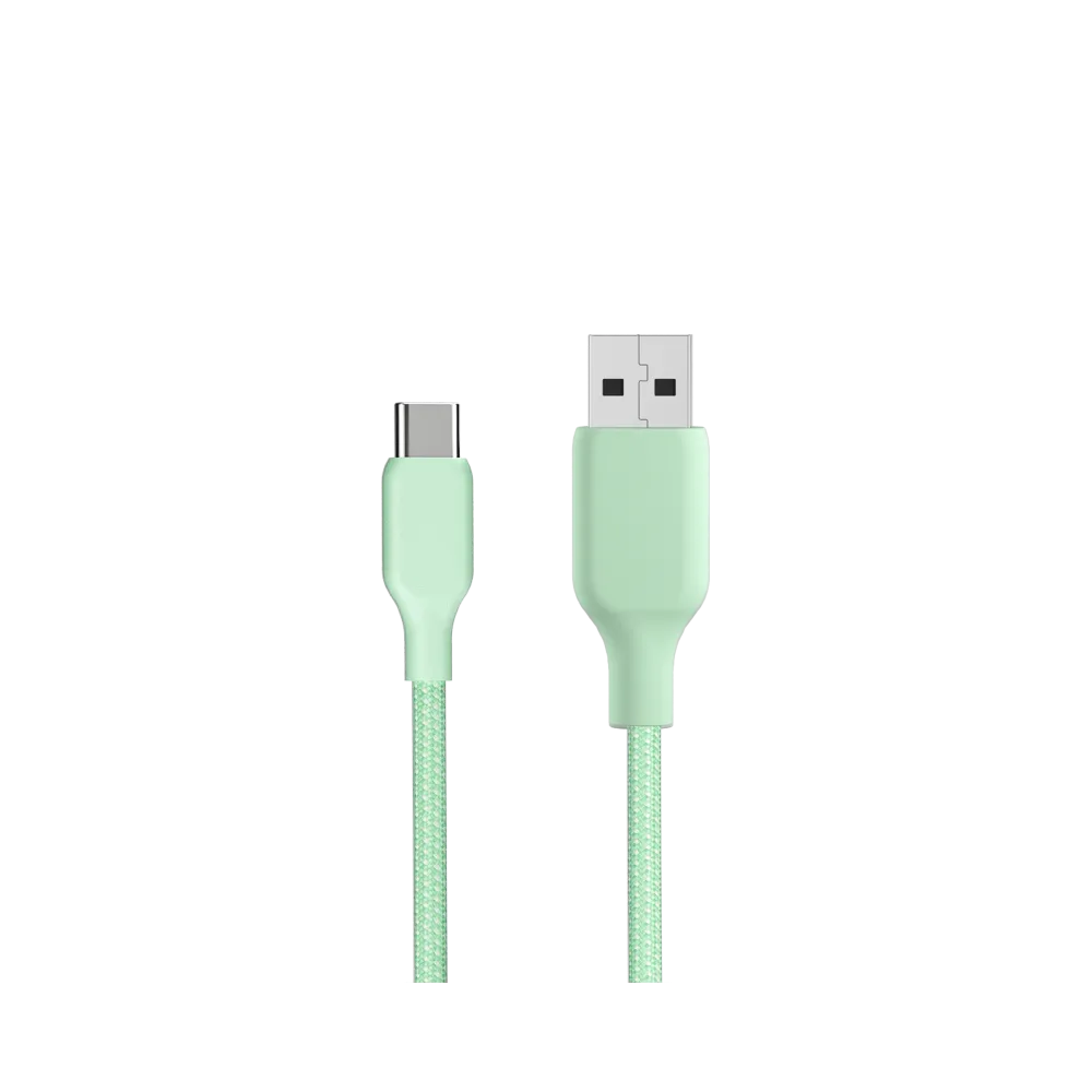 GIGATECH USB na C kabel Gigatech XZ321 1m, zelen