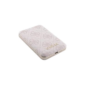 Guess Power Bank Guess 5000 mAh, MagSafe Compatible, Pink - GUPB5FP4EMGP