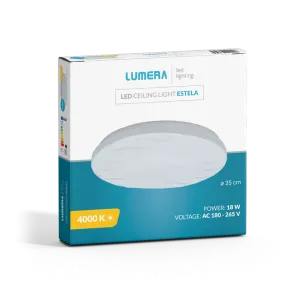 LUMERA LED plafonjera Lumera Lighting Estela, 18W, 4000K, premer 35cm, zvezdno nebo