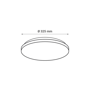 LUMERA LED plafonjera Lumera Lighting Estela, 18W, 4000K, premer 35cm, zvezdno nebo