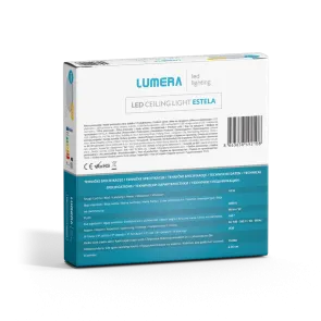 LUMERA LED plafonjera Lumera Lighting Estela, 18W, 4000K, premer 35cm, zvezdno nebo