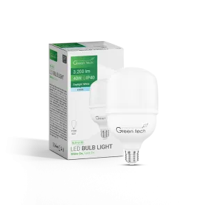 GREEN TECH LED bulb Green Tech 40W, 6500K, E27, T120, Flux: 2400 lm, IP40, Epistar chip - BLX-6180