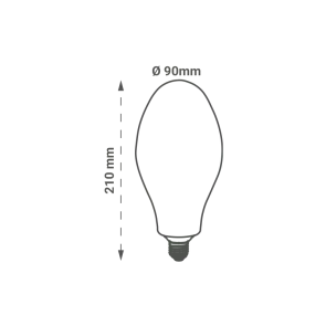 GREEN TECH LED žarnica Green Tech 30W, 4000K, E27, B90, Flux: 3000 lm, IP40, Epistar čip - BLX-6162