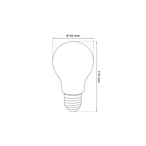 GREEN TECH LED bulb Green Tech with motion sensor and photo cell, 10W, 4000K, E27, A60 - BLX-6131